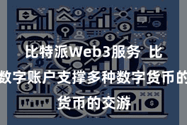 比特派Web3服务  比特派数字账户支撑多种数字货币的交游